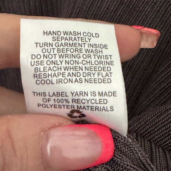 PINQUE charcoal Brown Fitted Sleeveless Camisole - Picture 4 of 6